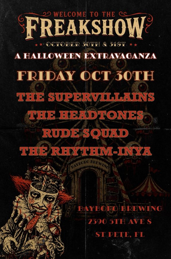 Welcome to the FreakShow — Night One: The Supervillains
