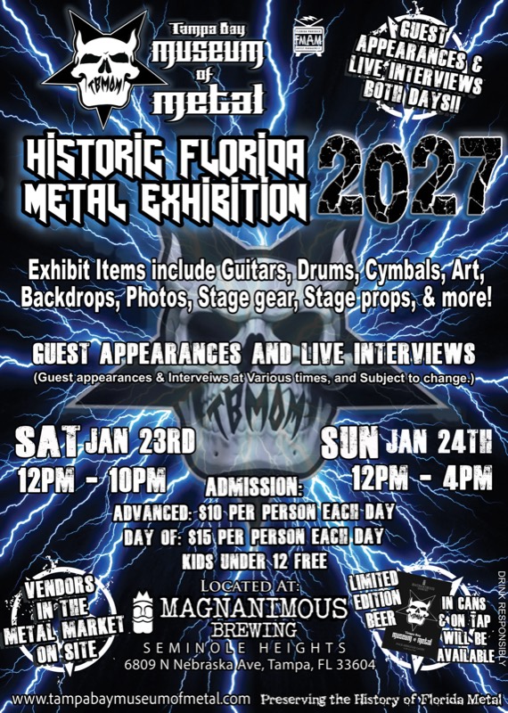 Historic Florida Metal Exhibition — Day One